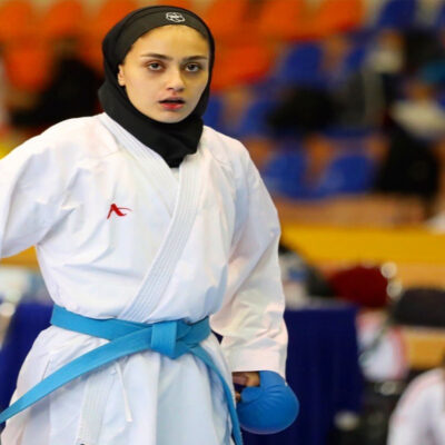 مقنعه حجاب بازیکن