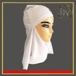 مقنعه حجاب سفید